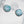 Larimar Round Earrings