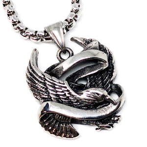 Flying Eagle Stainless Steel Necklace