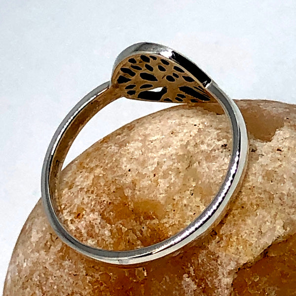 Tree Of Life Sterling Silver Ring