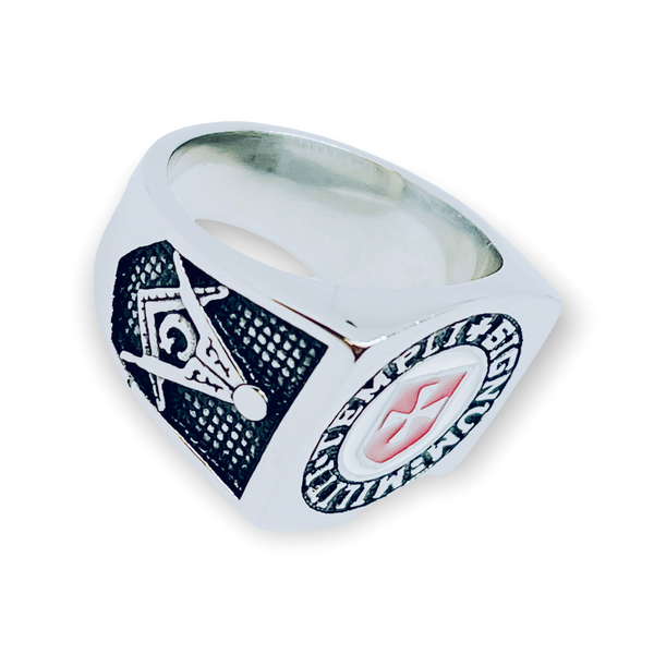 Seal of the Templar Knights Stainless Steel Ring