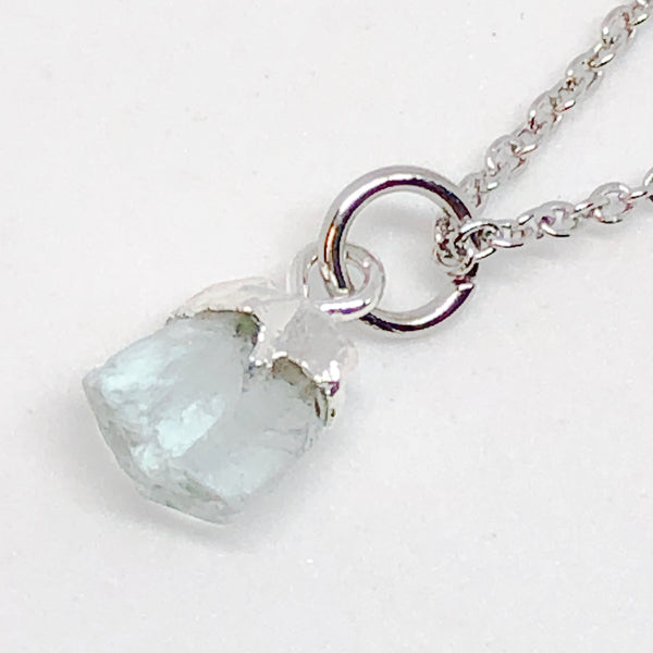 Mini Birthstone Gemstone Nuggets Necklace