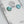 Larimar Round Earrings