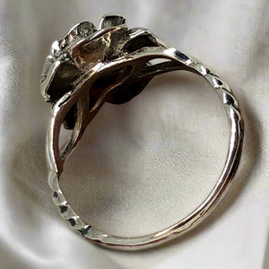 Divine Rose Sterling Silver Ring