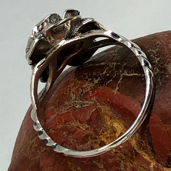 Divine Rose Sterling Silver Ring