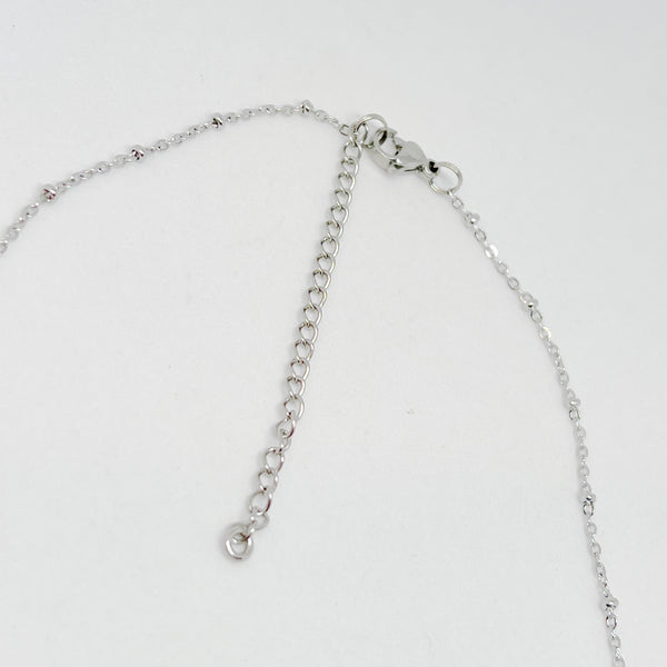 Celestial Dewdrop Gemstone Pendant Necklace