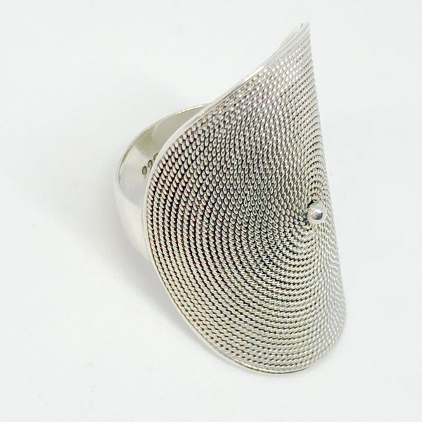Concentric Sterling Silver Ring